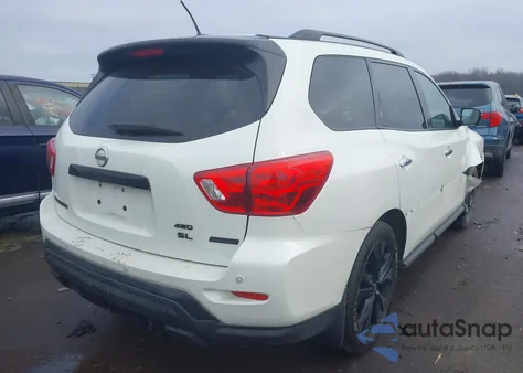 2018 Nissan Pathfinder Sl z USA, uszkodzony, nr VIN 5N1DR2MM9JC632197